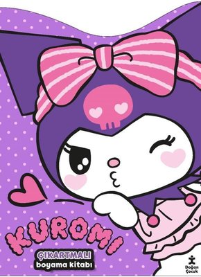 Kuromi - Çıkartmalı Boyama Kitabı Kuromi - Çıkartmalı Boyama Kitabı
