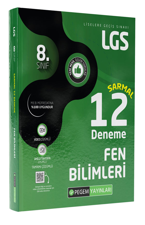 LGS 8.Sınıf Fen Bilimleri Sarmal 12 Deneme LGS 8.Sınıf Fen Bilimleri Sarmal 12 Deneme