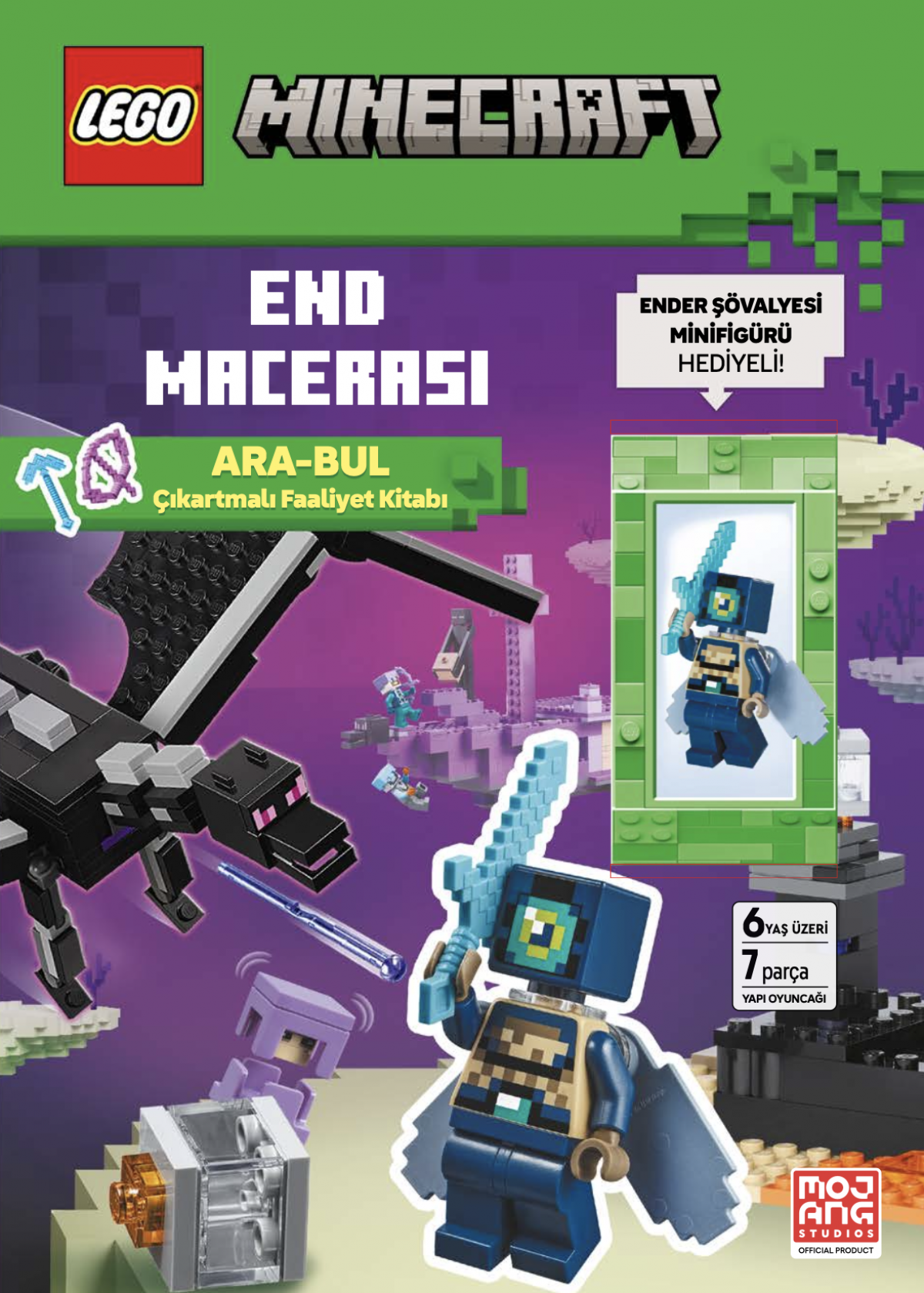 Lego Minecraft End Macerası Ara-Bul Çıkartmalı Faaliyet Kitabı Lego Minecraft End Macerası Ara-Bul Çıkartmalı Faaliyet Kitabı