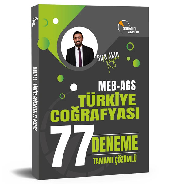 MEB AGS Türkiye Coğrafyası 77 Deneme