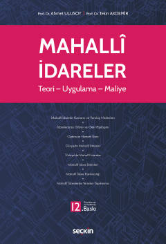 Mahallî İdareler Teori – Uygulama – Maliye
