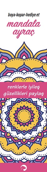 Mandala Ayraç Pembe