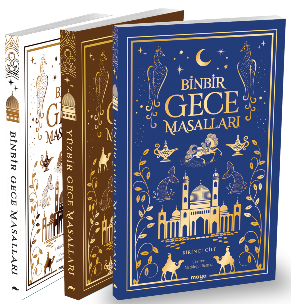 Maya Binbir Gece Masalları Seti - 3 Kitap Maya Binbir Gece Masalları Seti - 3 Kitap