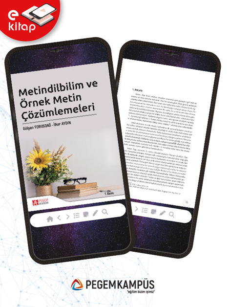 Metindilbilim ve Örnek Metin Çözümlemeleri (e-kitap) Metindilbilim ve Örnek Metin Çözümlemeleri (e-kitap)