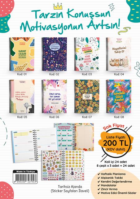 Motivasyon Ajandam (Ciltli) Motivasyon Ajandam (Ciltli)