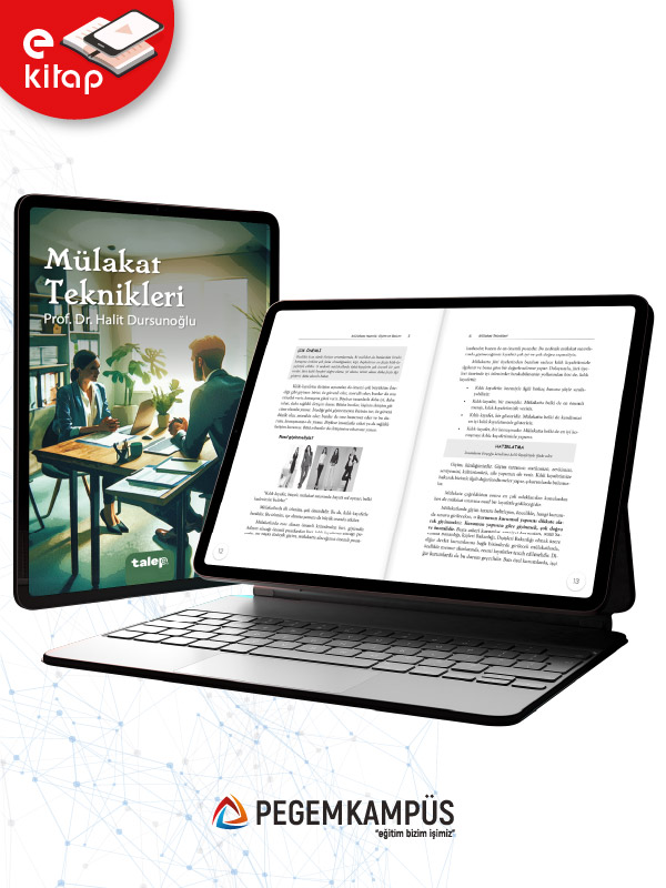 Mülakat Teknikleri (E-KİTAP) Mülakat Teknikleri (E-KİTAP)