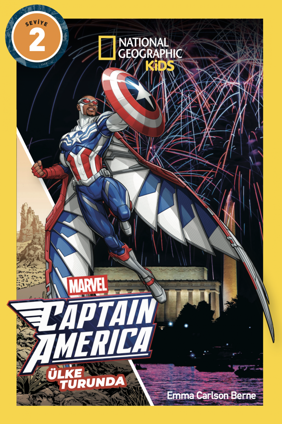 National Geographic Kids - Marvel Captain America Ülke Turunda