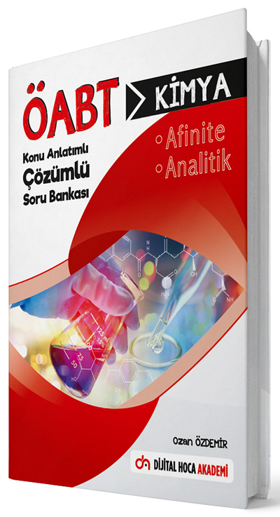 ÖABT Kimya Öğretmenliği Anfinite, Analitik Konu Anlatımlı Soru Bankası Çözümlü