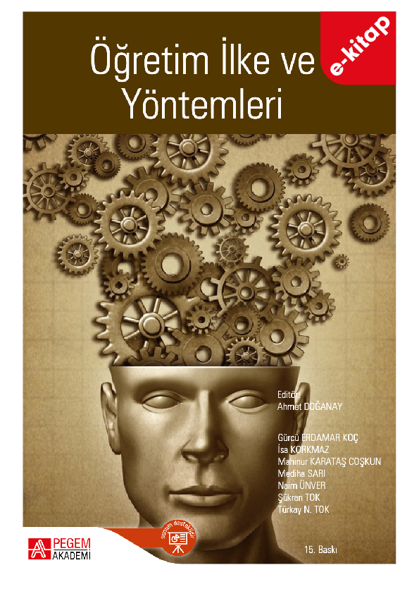 Öğretim İlke ve Yöntemleri (e-kitap) Öğretim İlke ve Yöntemleri (e-kitap)