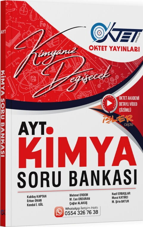 Oktet Yayınları AYT Kimya Soru Bankası
