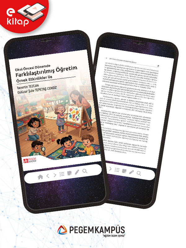 Okul Öncesi Dönemde Farklılaştırılmış Öğretim Örnek Etkinlikler İle (e-kitap) Okul Öncesi Dönemde Farklılaştırılmış Öğretim Örnek Etkinlikler İle (e-kitap)