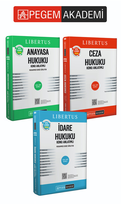 PEGEM AKADEMİ KPSS A Grubu Kamu Hukuku Konu Anlatımlı Seti - 3 Kitap PEGEM AKADEMİ KPSS A Grubu Kamu Hukuku Konu Anlatımlı Seti - 3 Kitap