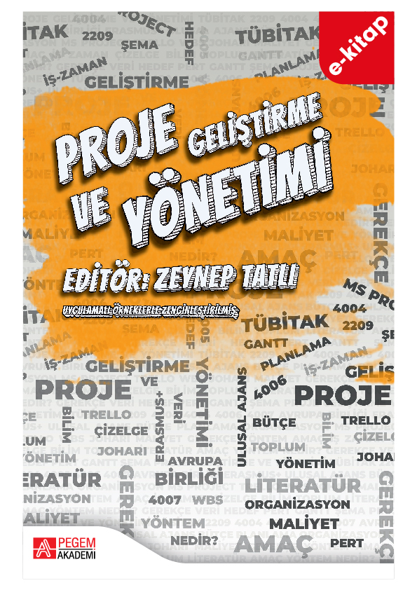 Proje Geliştirme ve Yönetimi (e-kitap) Proje Geliştirme ve Yönetimi (e-kitap)