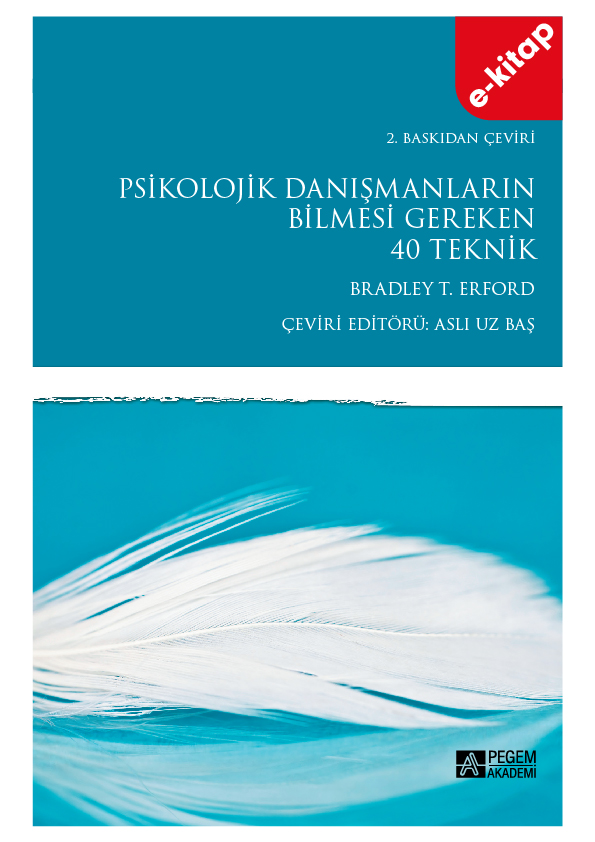 Psikolojik Danışmanların Bilmesi Gereken 40 Teknik (e-kitap)