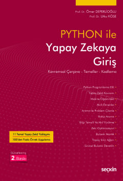 Python İle Yapay Zekaya Giriş Kavramsal Çerçeve – Temeller – Kodlama