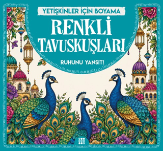 Renkli Tavuskuşları & Yetişkinler için Boyama Renkli Tavuskuşları & Yetişkinler için Boyama
