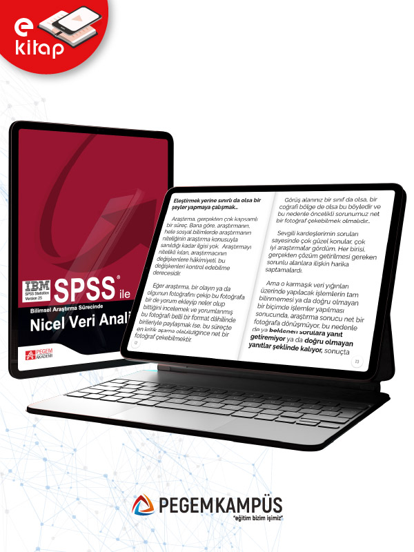 SPSS ile Bilimsel Araştırma Sürecinde Nicel Veri Analizi (e-kitap) SPSS ile Bilimsel Araştırma Sürecinde Nicel Veri Analizi (e-kitap)