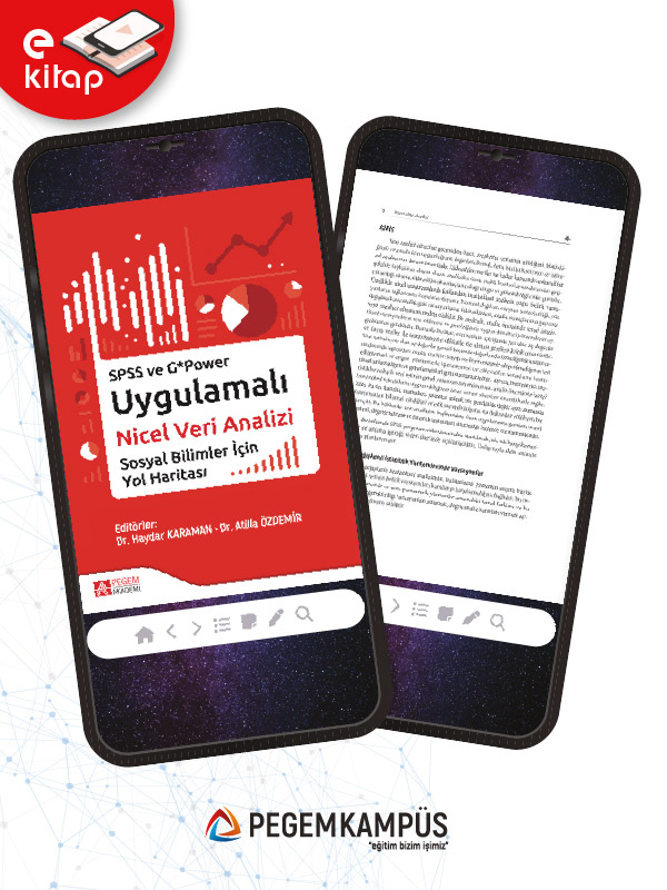 SPSS ve G*Power Uygulamalı Nicel Veri Analizi Sosyal Bilimler İçin Yol Haritası (e-kitap)