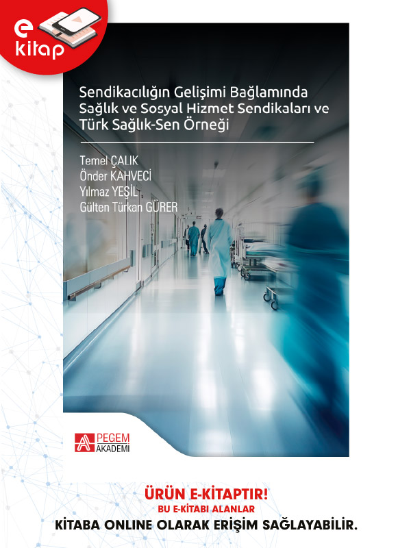 Sendikacılığın Gelişimi Bağlamında Sağlık ve Sosyal Hizmet Sendikaları ve Türk Sağlık-Sen Örneği (e-kitap) Sendikacılığın Gelişimi Bağlamında Sağlık ve Sosyal Hizmet Sendikaları ve Türk Sağlık-Sen Örneği (e-kitap)