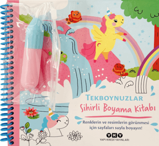Sihirli Boyama Kitabı – Tekboynuzlar(Ciltli)