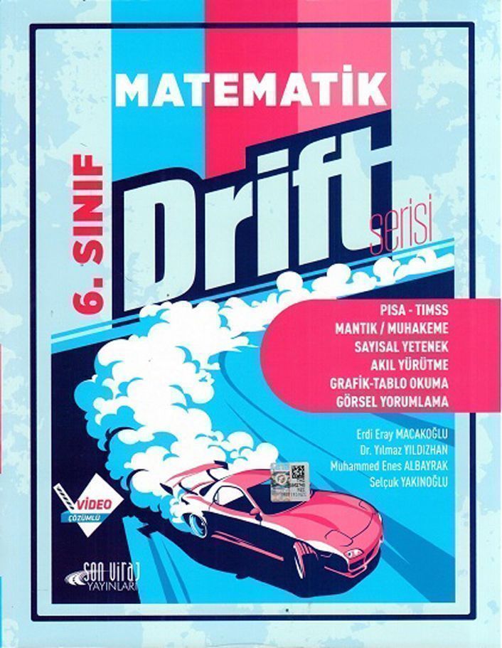 Son Viraj Yayınları 6. Sınıf Matematik Drift Serisi Son Viraj Yayınları 6. Sınıf Matematik Drift Serisi