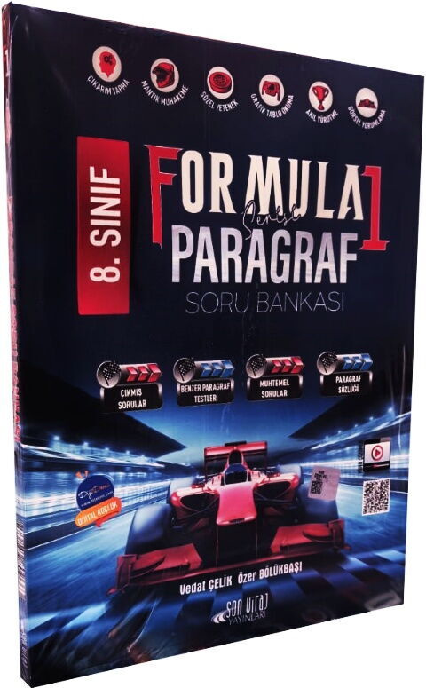 Son Viraj Yayınları 8. Sınıf Paragraf Formula 1 Soru Bankası Son Viraj Yayınları 8. Sınıf Paragraf Formula 1 Soru Bankası