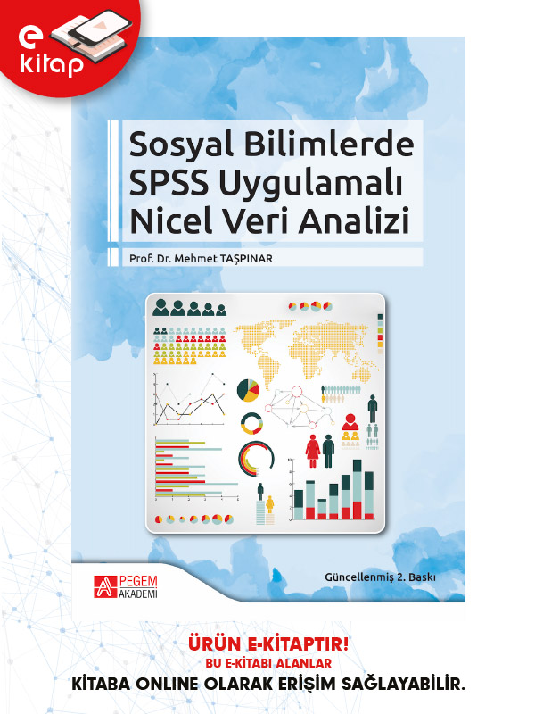 Sosyal Bilimlerde SPSS Uygulamalı Nicel Veri Analizi (e-kitap)