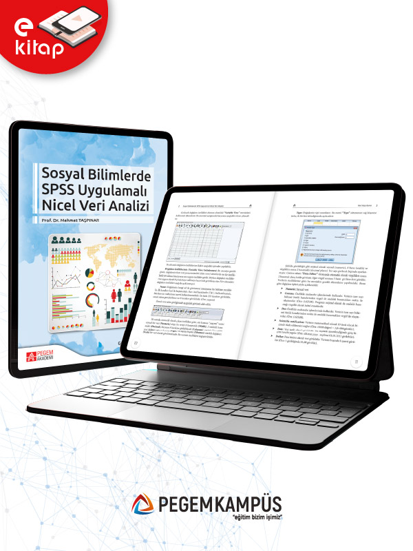 Sosyal Bilimlerde SPSS Uygulamalı Nicel Veri Analizi (e-kitap)
