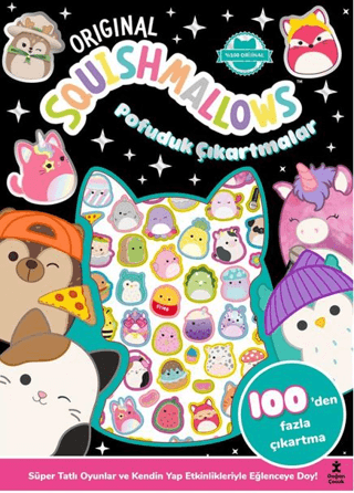 Squishmallows Pofuduk Çıkartmalar Squishmallows Pofuduk Çıkartmalar
