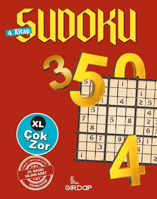 Sudoku 4. Kitap - Çok Zor Sudoku 4. Kitap - Çok Zor