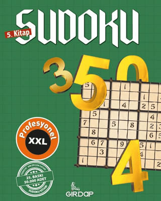 Sudoku 5. Kitap - Profesyonel Sudoku 5. Kitap - Profesyonel