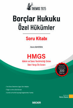 THEMIS –Borçlar Hukuku Özel Hükümler Soru Kitabı THEMIS –Borçlar Hukuku Özel Hükümler Soru Kitabı