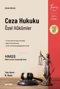 THEMIS – Ceza Hukuku Özel Hükümler Soru Kitabı Tıpkı Basım THEMIS – Ceza Hukuku Özel Hükümler Soru Kitabı Tıpkı Basım