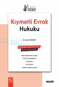 THEMIS – Kıymetli Evrak Hukuku – Konu Anlatımı Ticaret Hukuku Cilt III