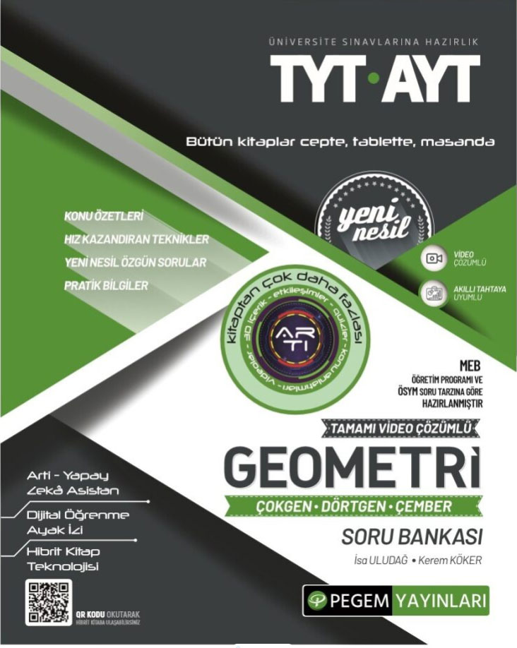 TYT-AYT Geometri Çokgen-Dörtgen-Çember Soru Bankası