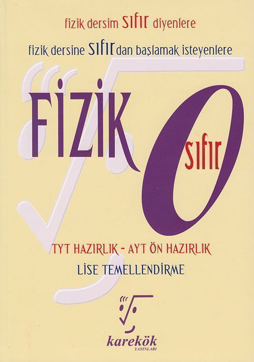 TYT AYT Ön Hazırlık Fizik Sıfır TYT AYT Ön Hazırlık Fizik Sıfır