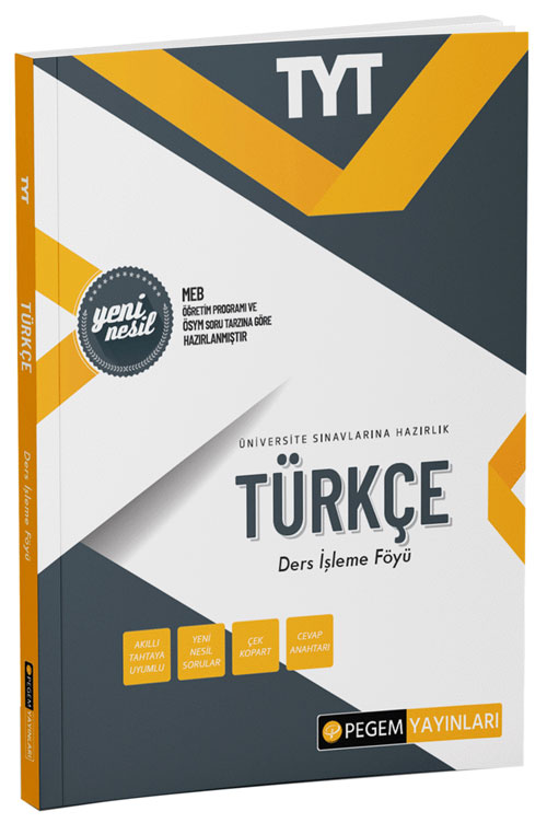 TYT Türkçe Ders İşleme Föyü TYT Türkçe Ders İşleme Föyü