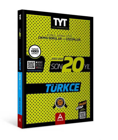 TYT Türkçe Son 20 Yıl Çıkmış Sorular 2002-2021