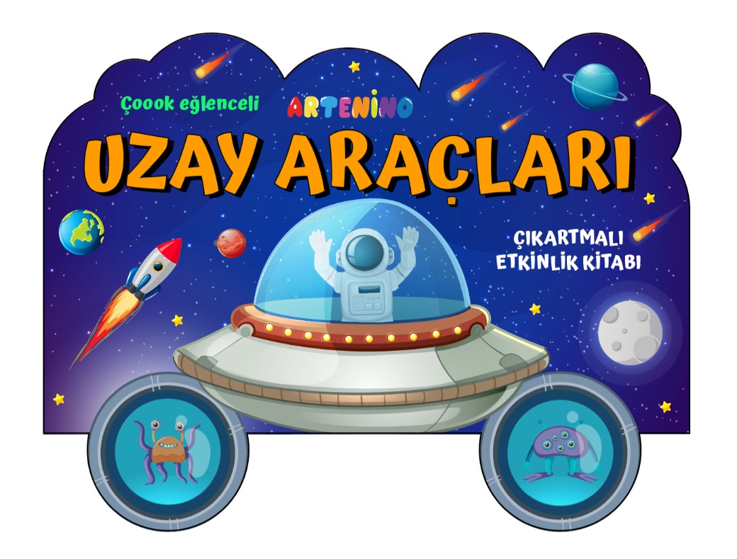 Taşıtlar Serisi / Uzay Araçları Çıkartmalı Etkinlik Kitabı Taşıtlar Serisi / Uzay Araçları Çıkartmalı Etkinlik Kitabı