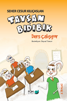 Tavşan Bıdıbık Ders Çalışıyor Tavşan Bıdıbık Ders Çalışıyor