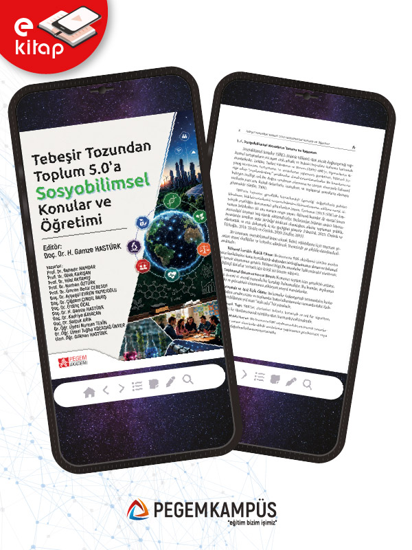 Tebeşir Tozundan Toplum 5.0'a Sosyobilimsel Konular ve Öğretimi (e-kitap)