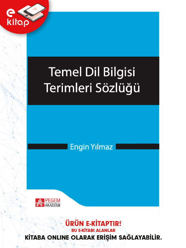 Temel Dil Bilgisi Terimleri Sözlüğü (e-kitap) Temel Dil Bilgisi Terimleri Sözlüğü (e-kitap)