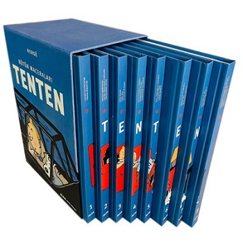 Tenten - 8 Kitap Takım (Ciltli - Kutulu) Tenten - 8 Kitap Takım (Ciltli - Kutulu)