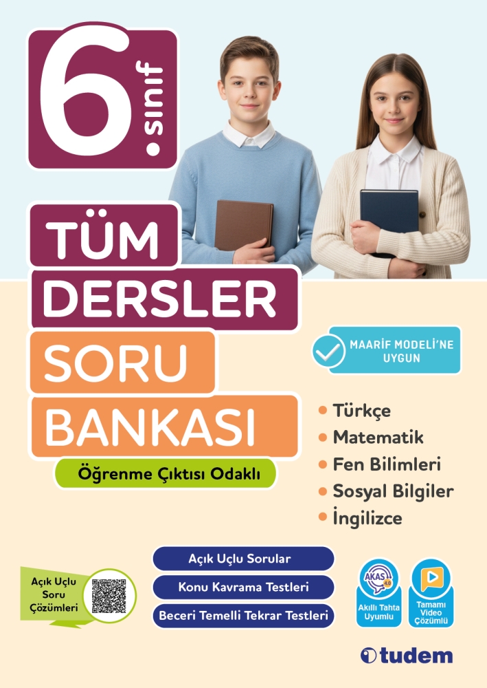Tüm Dersler 6 Soru Bankası