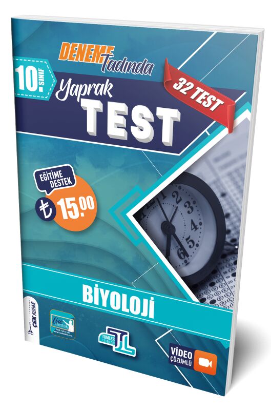 Tümler Yayınları 10. Sınıf Biyoloji Yaprak Test