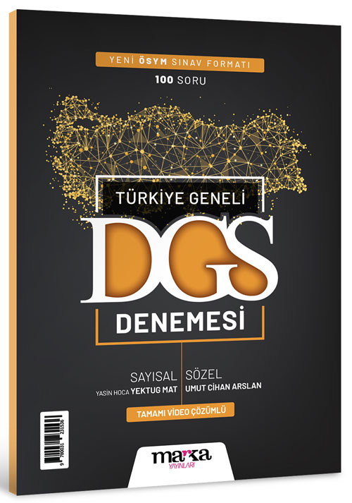 Türkiye Geneli Sayısal Sözel Yeni Sınav Müfredatına Uygun Dgs Deneme