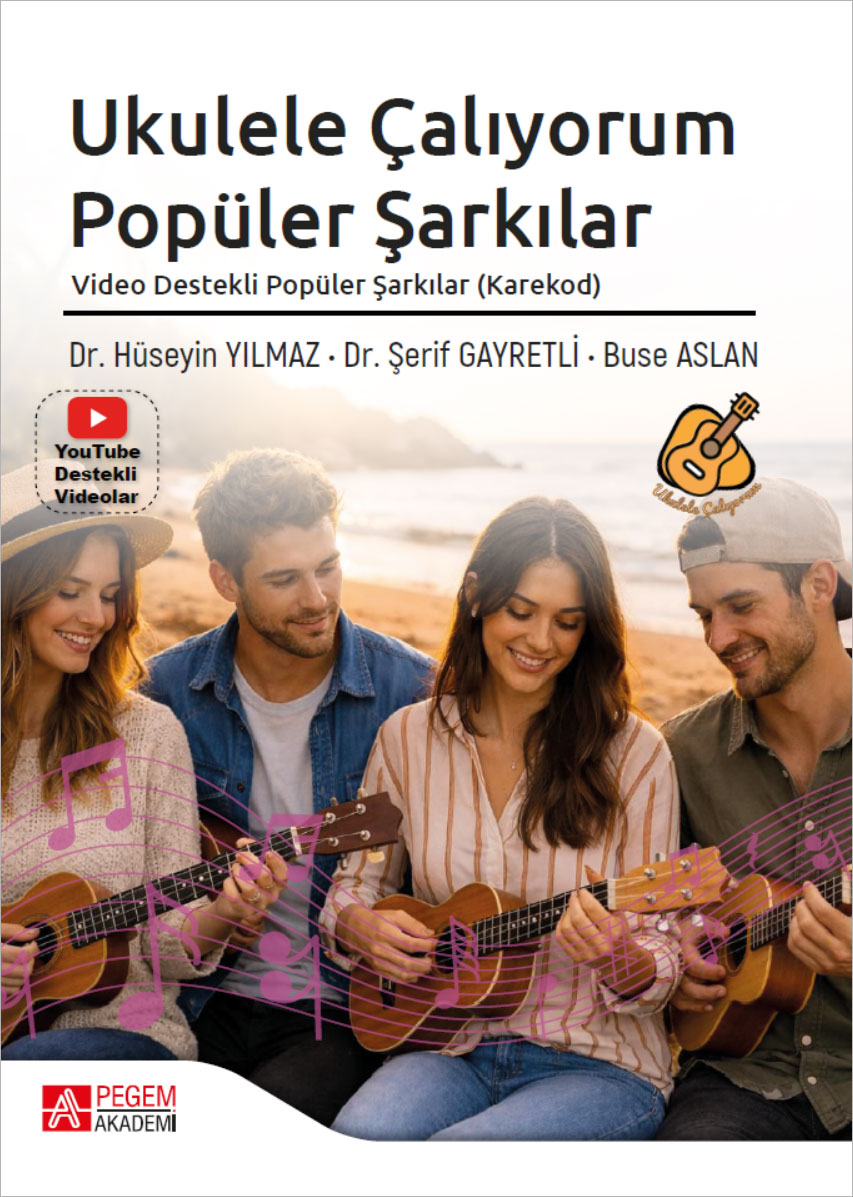 Ukulele Çalıyorum Popüler Şarkılar Video Destekli Popüler Şarkılar (Karekod)