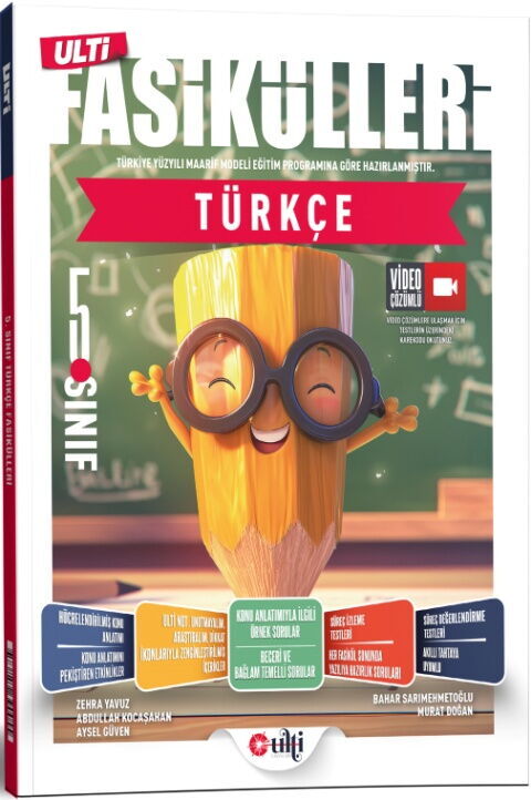 Ulti Yayınları 5. Sınıf Türkçe Ulti Fasikülleri Ulti Yayınları 5. Sınıf Türkçe Ulti Fasikülleri