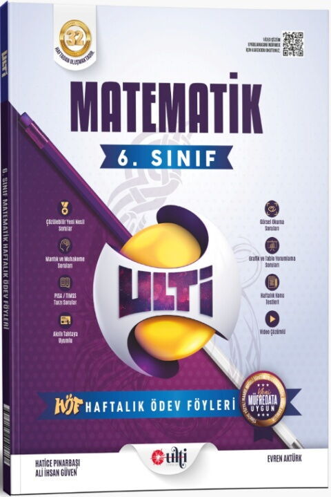 Ulti Yayınları 6. Sınıf Matematik Haftalık Ödev Föyleri Ulti Yayınları 6. Sınıf Matematik Haftalık Ödev Föyleri