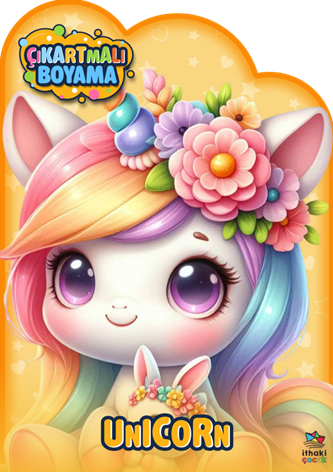 Unicorn Zamanı – Çıkartmalı Boyama Kitabı
